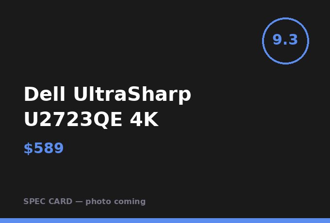 Dell UltraSharp U2723QE 4K