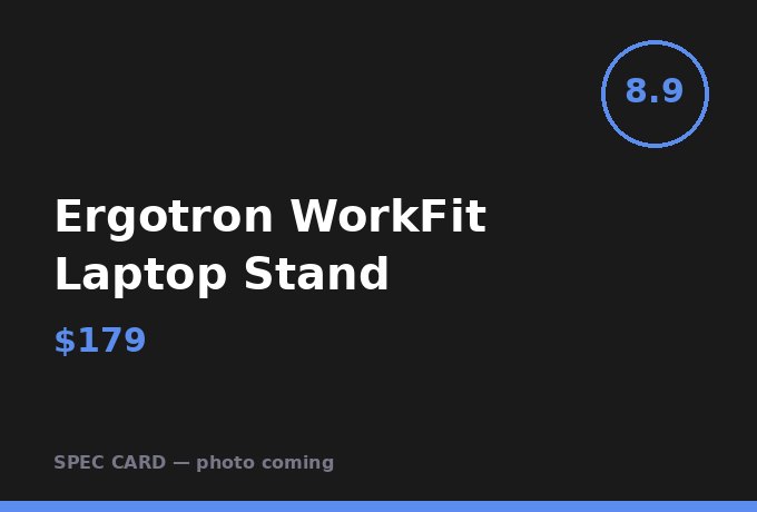 Ergotron WorkFit Laptop Stand