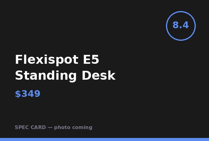 Flexispot E5 Standing Desk
