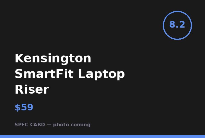 Kensington SmartFit Laptop Riser