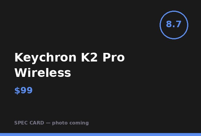 Keychron K2 Pro Wireless