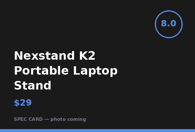 Nexstand K2 Portable Laptop Stand