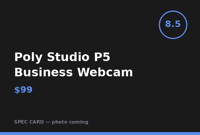 Poly Studio P5 Business Webcam